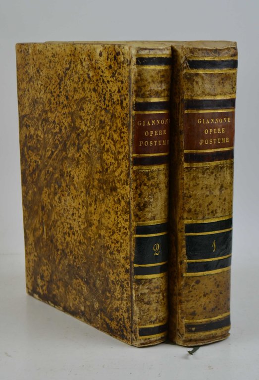 Opere postume… colla di lui vita; In questa ultima Edizione …