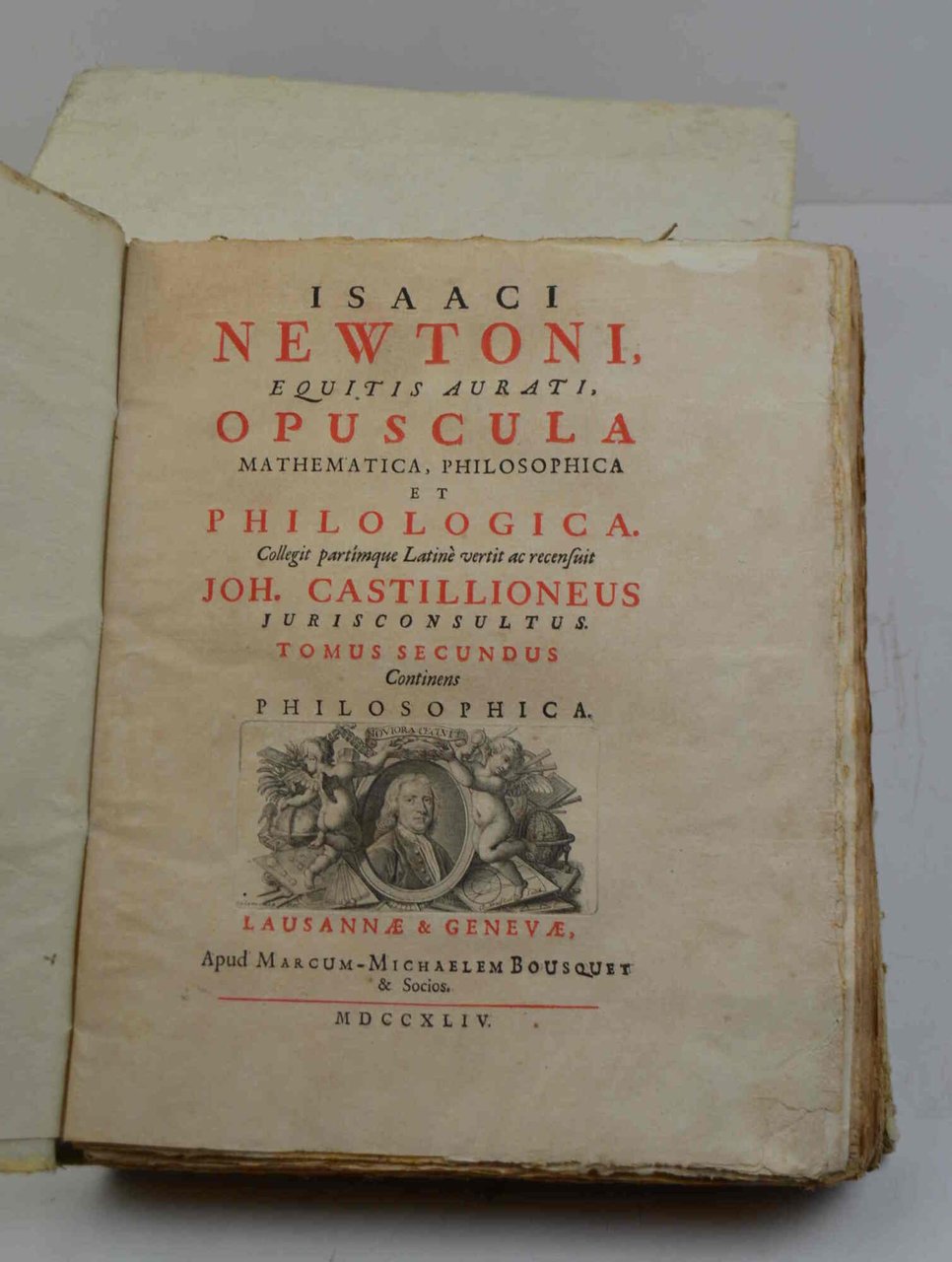 Opuscula mathematica , philosophica et philologica... | Immagine principale