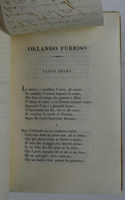 Orlando furioso.
