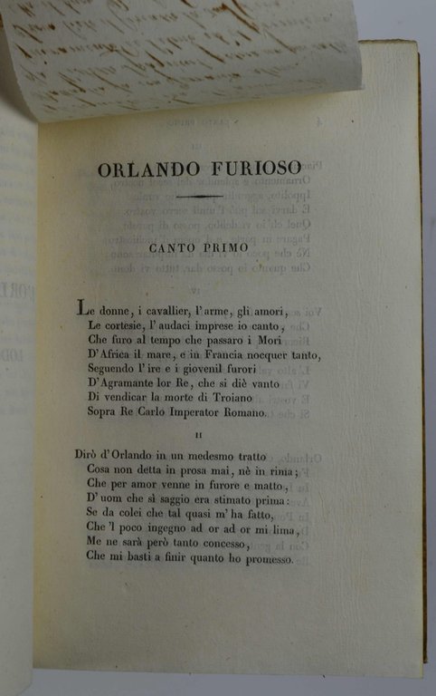Orlando furioso.