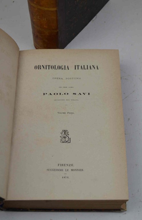 Ornitologia italiana.