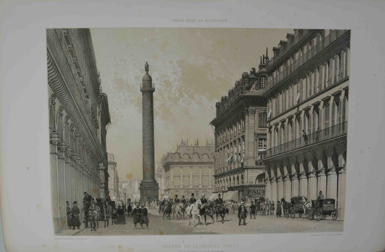 Paris dans sa splendeur. Monuments, vues, scènes historiques, descriptions et …