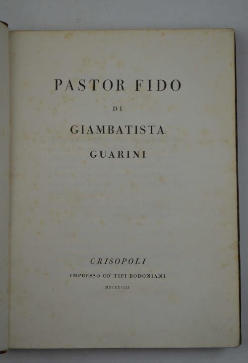 Pastor Fido…