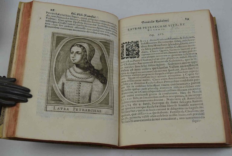 Petrarcha redivivus, integram poetæ celeberrimi vitam iconibus ære cælatis exhibens. …