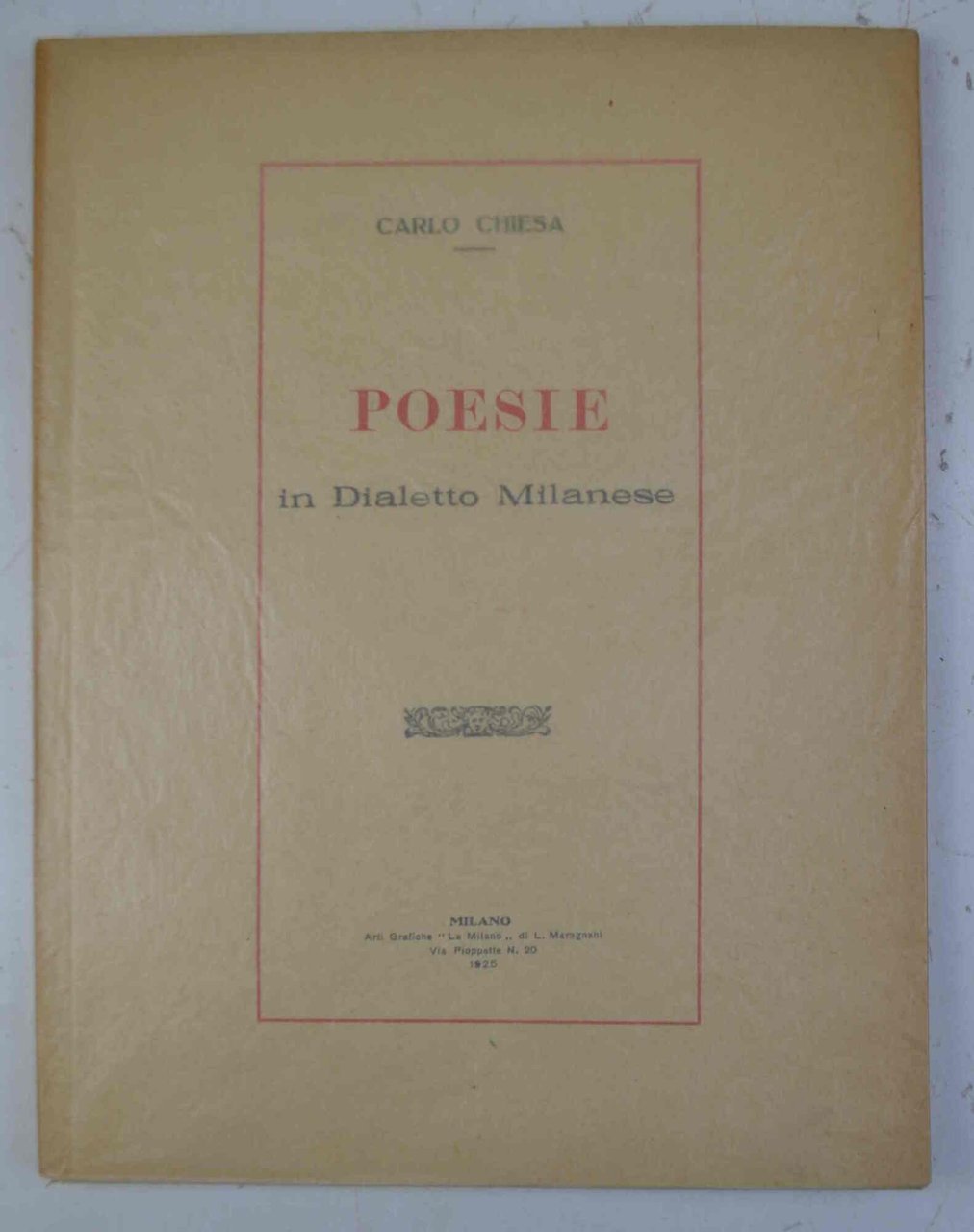 Poesie in Dialetto Milanese.