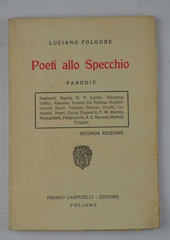 Poeti allo specchio. Parodie… Seconda edizione. | Immagine Gallery 2