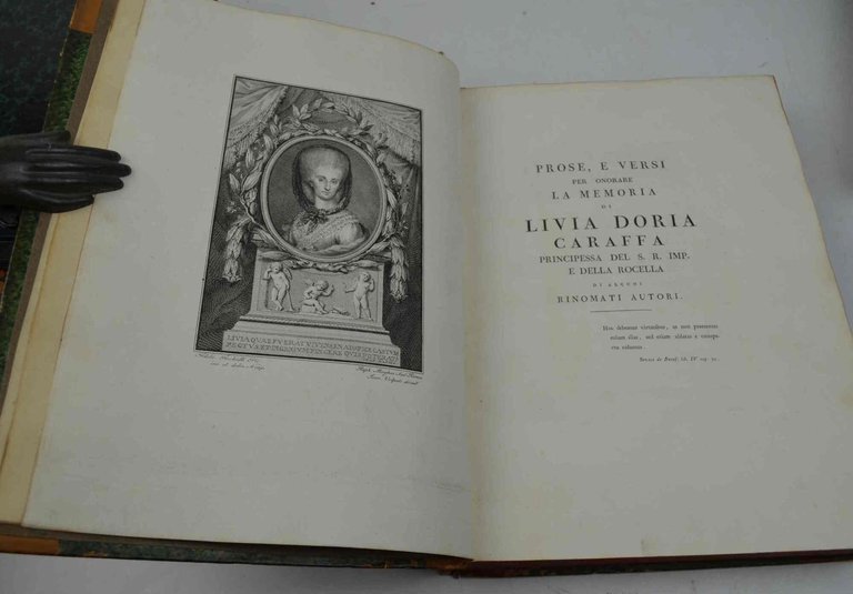 Prose e versi per onorare la memoria di Livia Doria … | Immagine Gallery 1