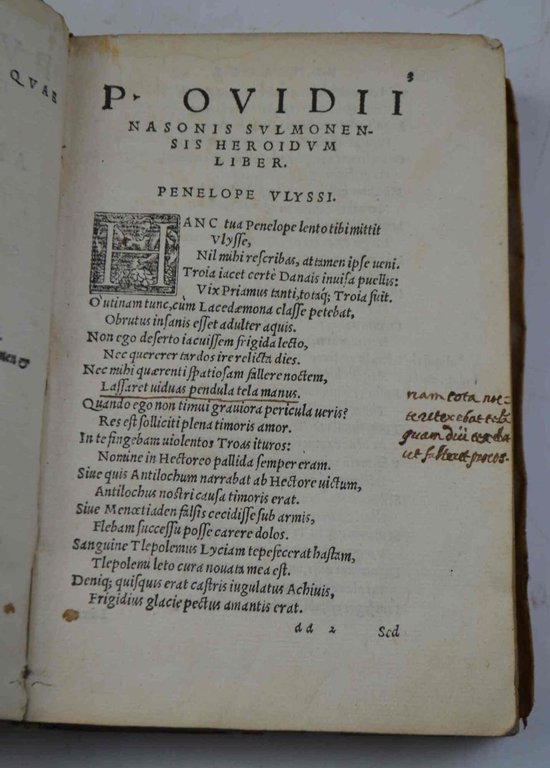 Pub. Ovidii Nasonis. Amatoria Quorum indicemsequens continet pagella. | Immagine Gallery 2