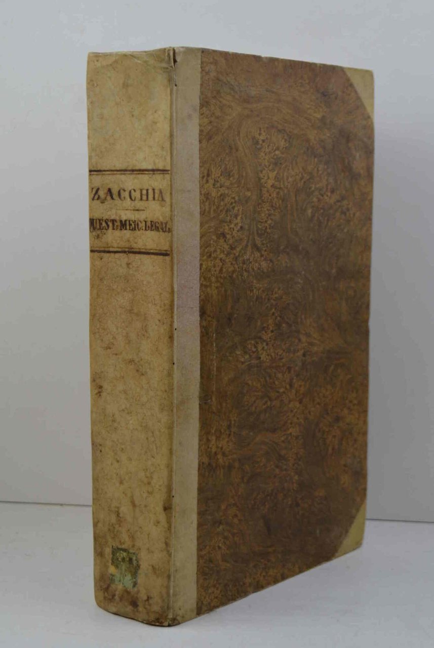 Quaestionum Medico - Legalium. Editio Nova, à variis mendis purgata, …