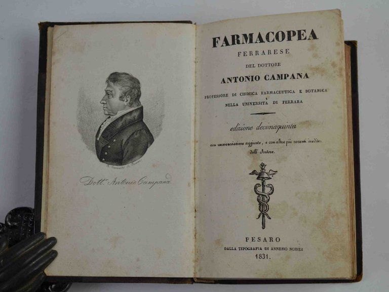 Raccolta di farmacopee: contenente: La Ferrarese del dott. Antonio Campana, …