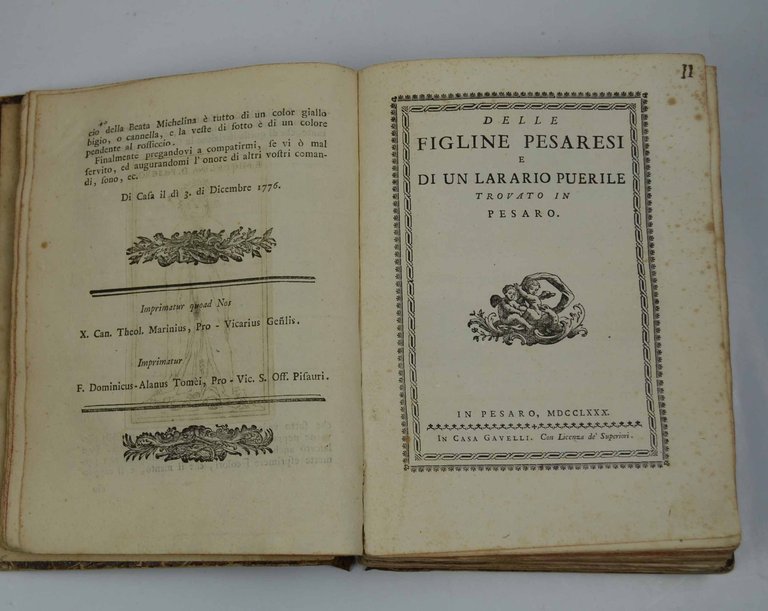 Raccolta miscellanea contenente 27 opere stampate nel '700.