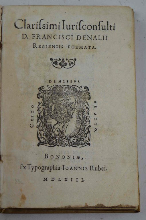 Regiensis Poemata...