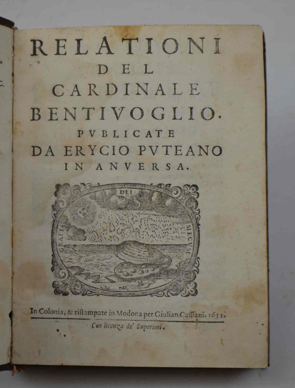 Relationi… pubblicate da Erycio Puteano in Anversa. | Immagine principale