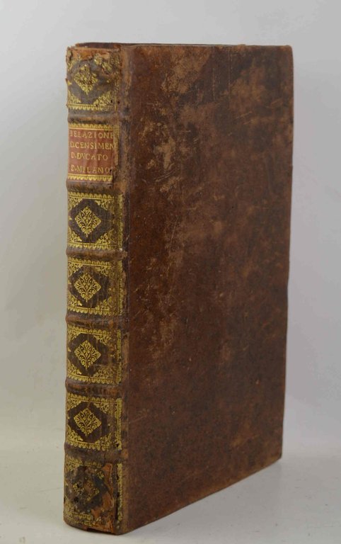 Relazione dello stato in cui si trova l'opera del censimento … | Immagine Gallery 2