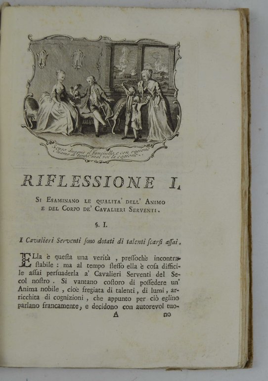 Riflessioni filosofiche, e politiche sul genio e caratteri de' Cavalieri …
