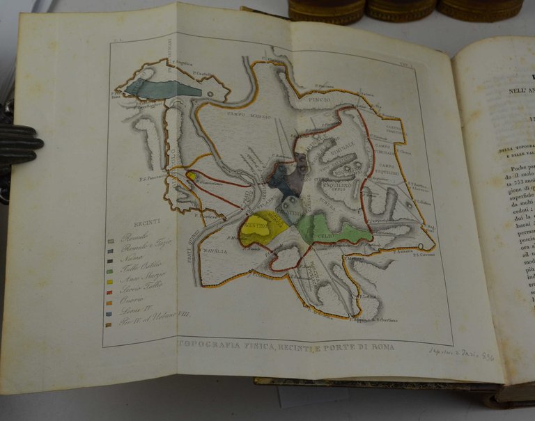 Roma nell'anno 1838 descritta… Parte moderna - Parte antica.