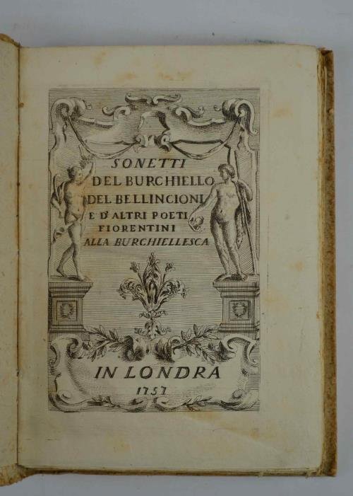 Sonetti del Burchiello. del Bellincioni e d'altri poeti fiorentini alla …