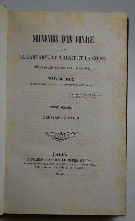 Souvenirs d'un voyage dans la Tartarie, le Thibet et la … | Immagine Gallery 4