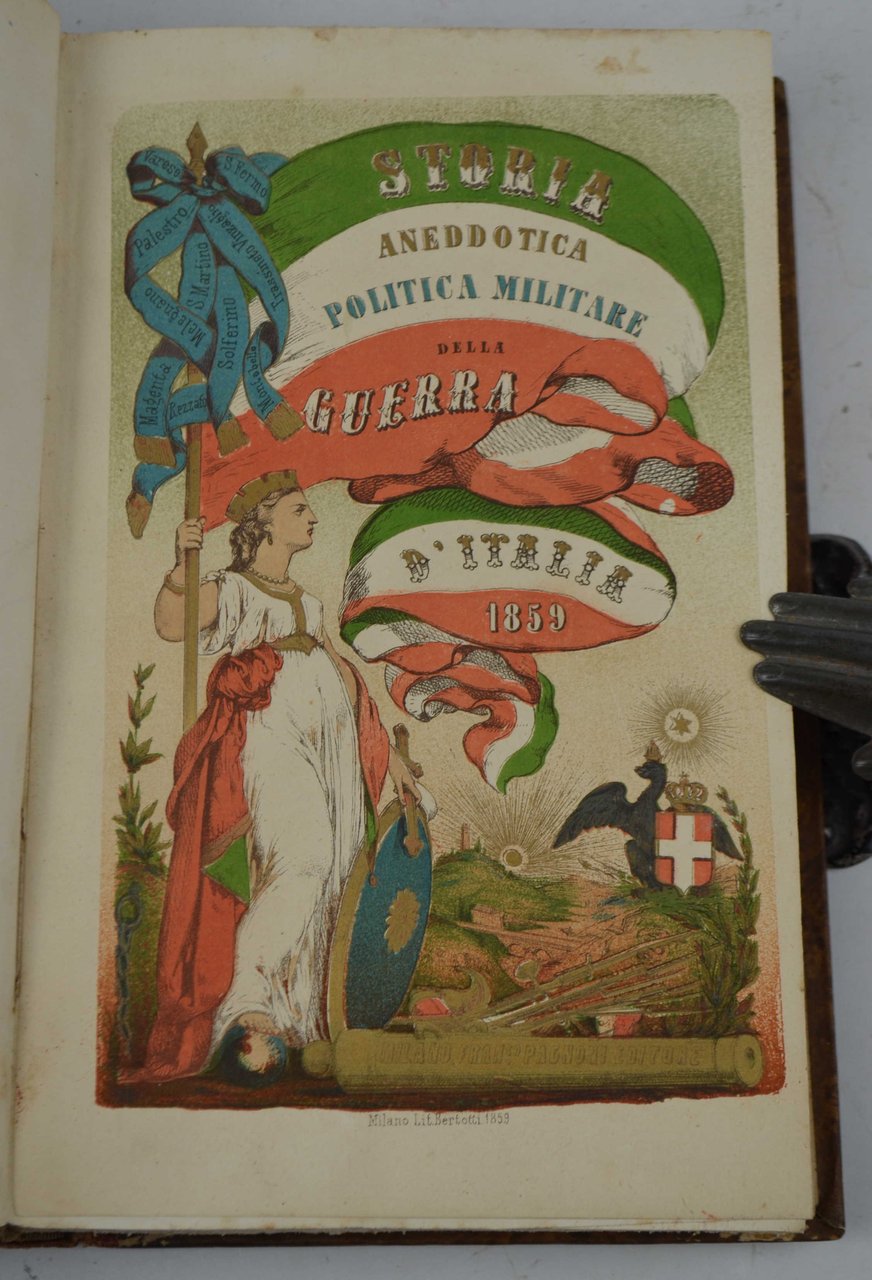 Storia aneddotica, politica militare della guerra d'Italia 1859. | Immagine principale