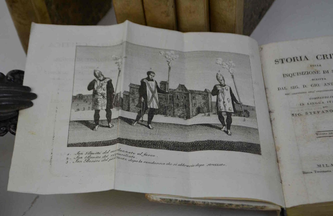 Storia critica della Inquisizione di Spagna… compendiata in lingua italiana … | Immagine principale