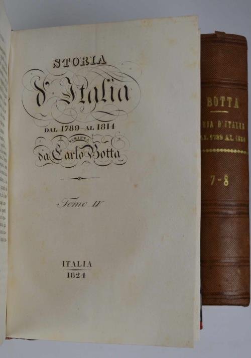 Storia d'Italia dal 1789 al 1814…