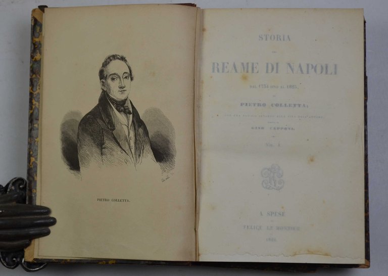 Storia del Reame di Napoli dal 1734 sino al 1825.