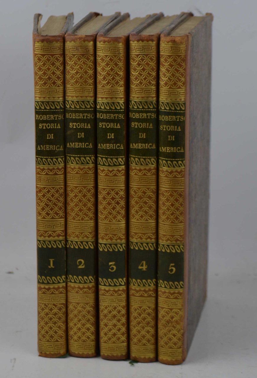 Storia dell'America tradotta dall'originale inglese dall'Abate Antonio Pillori…