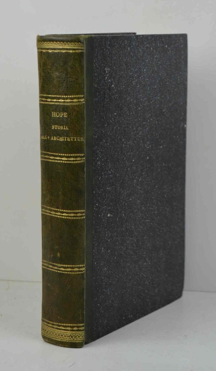 Storia dell'architettura... prima versione italiana dell'ingegnere Gaetano Imperatori.