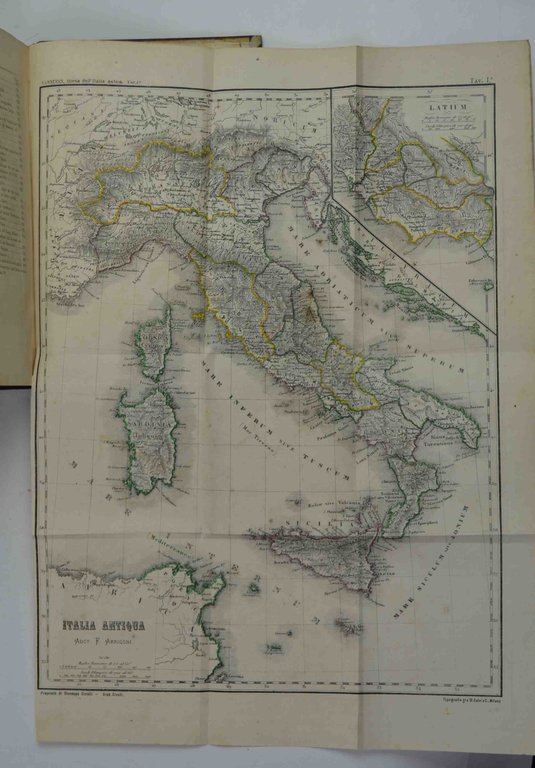 Storia dell'Italia antica. Terza edizione, corretta e illustrata coi monumenti.
