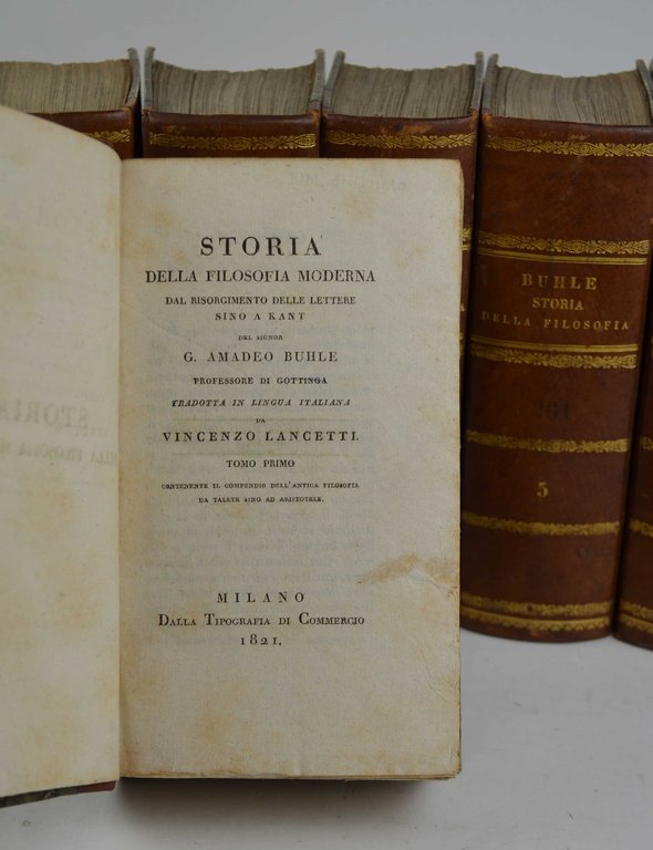 Storia della filosofia moderna dal risorgimento delle lettere sino a …