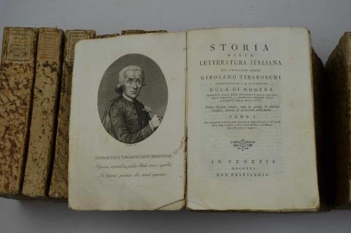 Storia della letteratura italiana… Prima edizione veneta, dopo la seconda …