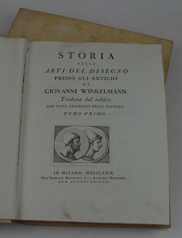 Storia delle Arti del Disegno presso gli antichi… Tradotta dal …