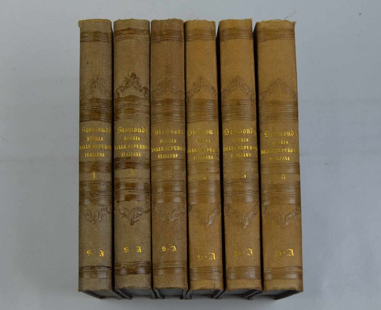 Storia delle repubbliche italiane dei secoli di mezzo. | Immagine Gallery 2
