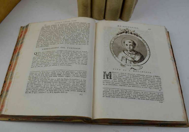 Storia delle vite de' Pontefici di Bartolommeo Platina e d'altri …