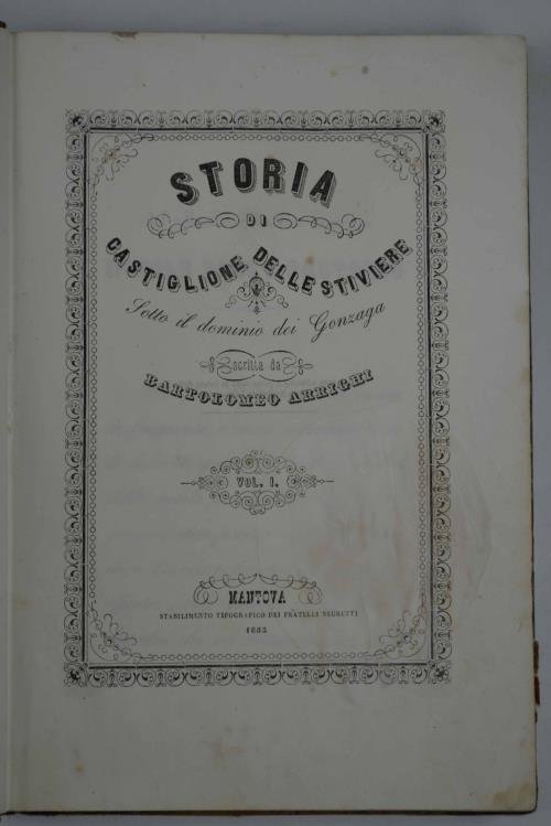 Storia di Castiglione delle Stiviere sotto il dominio dei Gonzaga…