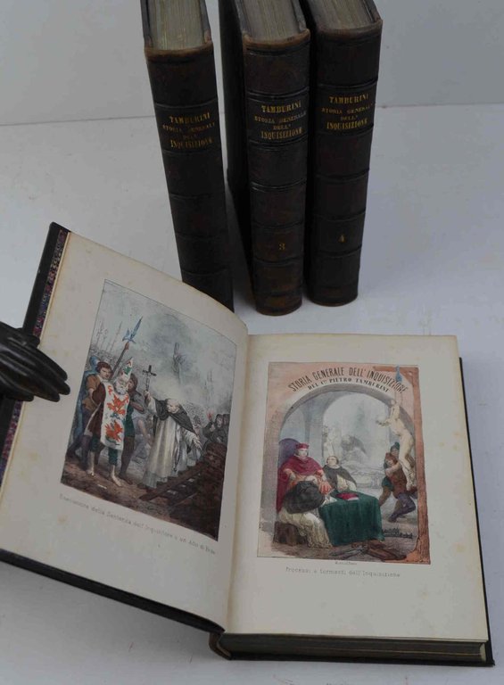 Storia generale dell'inquisizione corredata di rarissimi documenti... colla vita dell'autore. | Immagine Gallery 1