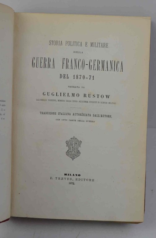 Storia politica e militare della Guerra Franco-Germanica del 1870-71. Traduzione … | Immagine Gallery 2