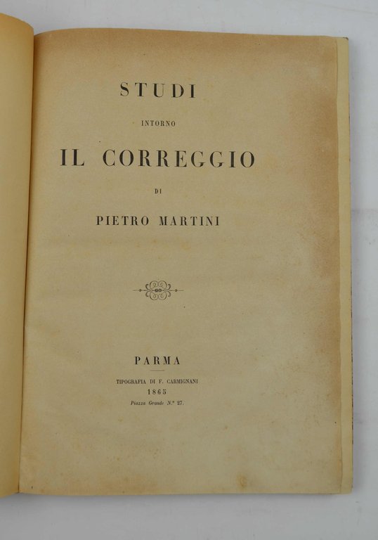 Studi intorno il Correggio… | Immagine Gallery 3