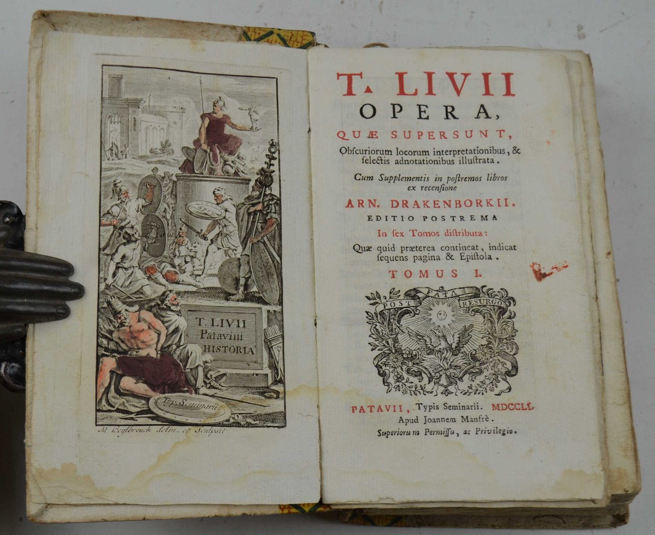 T. Livii Opera, quae supersunt, Obscuriorum locorum interpretationibus, & selectis …