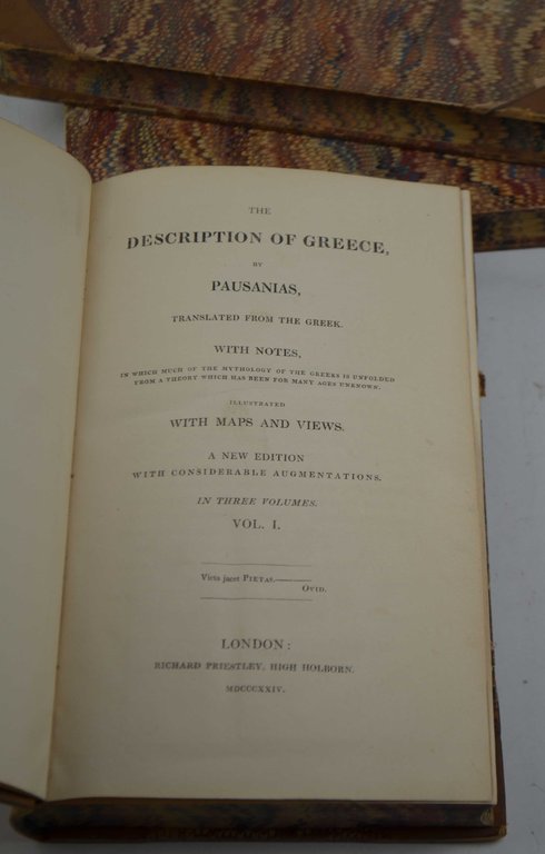 The description of Greece, translated from the greek with notes, …