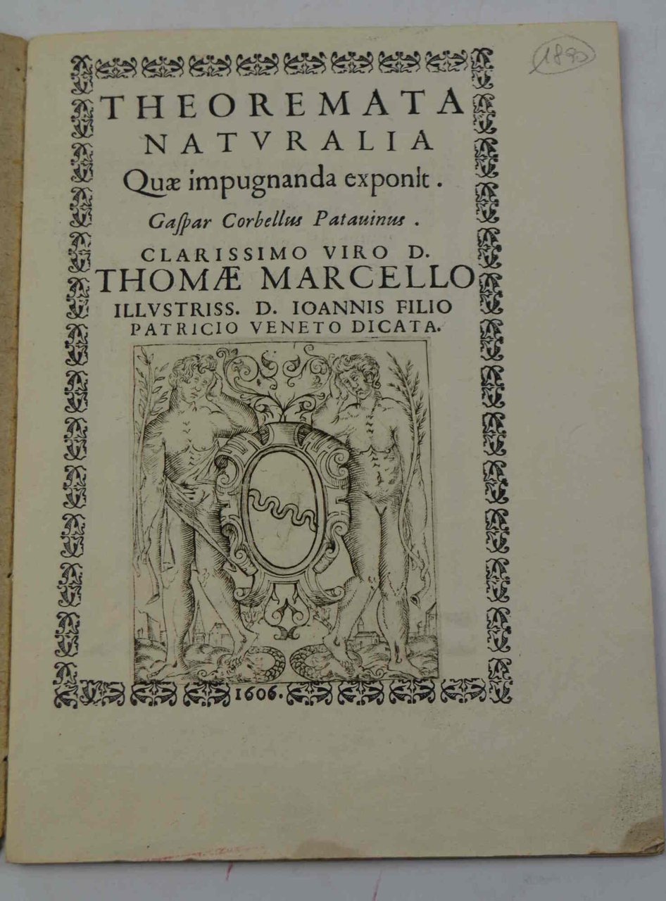 Theoremata naturalia quae impugnanda exponit...