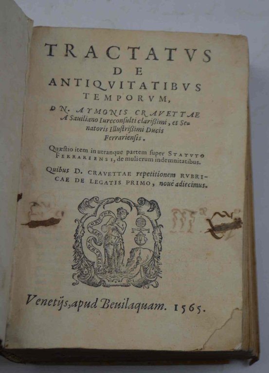 Tractatus de antiquitatibus temporum... Quaestio item in utramque partem super … | Immagine Gallery 2