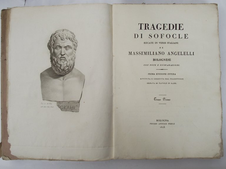 Tragedie… recate in versi italiani da Massimiliano Angelelli bolognese con …