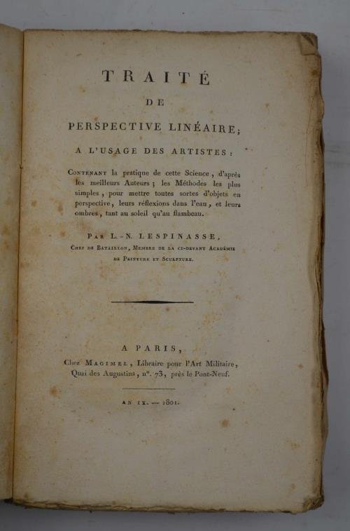 Traité de perspective linéaire a l'usage des artistes… | Immagine Gallery 4