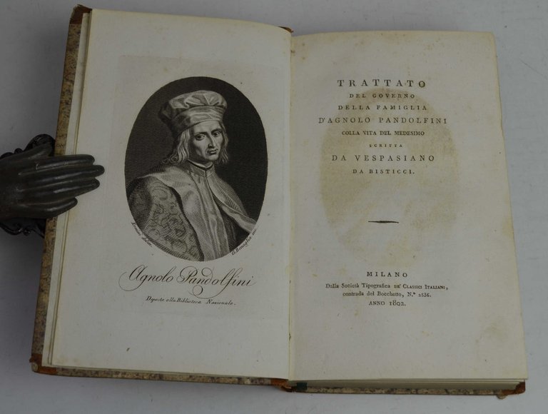 Trattato del governo della famiglia. Colla vita del medesimo scritta …