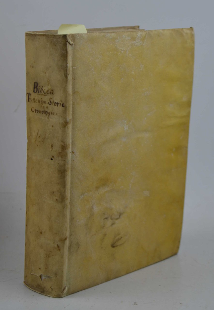 Trattenimento istorico, e cronologico, in tre libri diviso. opposto al …