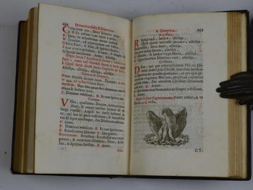 Uffizio della Settimana Santa Colle Rubriche volgari, Argomenti de' Salmi, …