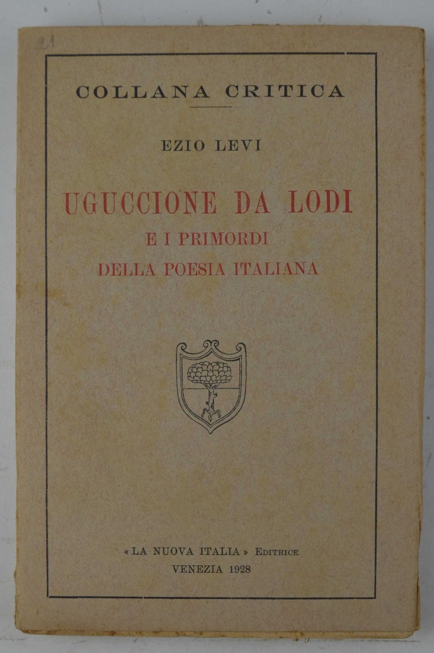 Uguccione da Lodi e i primordi della poesia italiana.