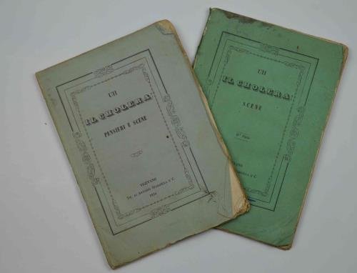 Uh il cholera! Pensieri e scene.