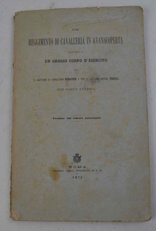 Un reggimento di cavalleria in avanscoperta davanti a un grosso … | Immagine Gallery 1